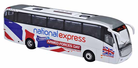 National Express Lucketts Scania K340EB Caetano Levante Armed Forces Day